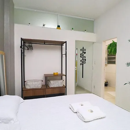 Studio silencioso, estiloso e com otima localização em Copacabana Rio de Janeiro Exterior foto