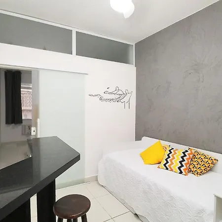 Studio silencioso, estiloso e com otima localização em Copacabana Rio de Janeiro Exterior foto