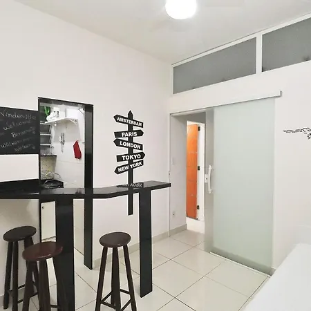 Studio silencioso, estiloso e com otima localização em Copacabana Rio de Janeiro Exterior foto