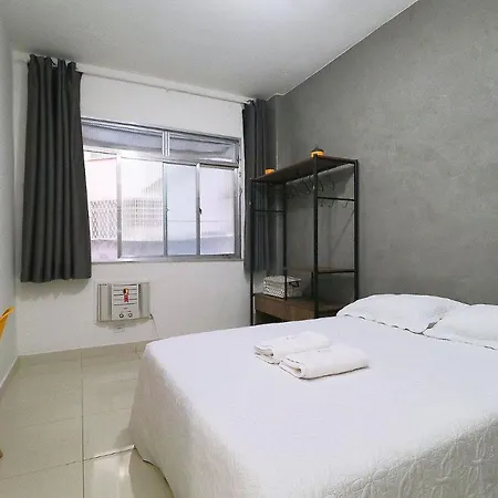 Studio silencioso, estiloso e com otima localização em Copacabana Rio de Janeiro Exterior foto